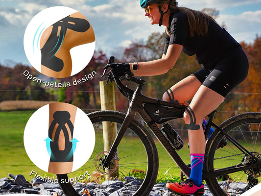 Safe for Sensitive Skin, SGS Certified - Kinesiology Knee Tape