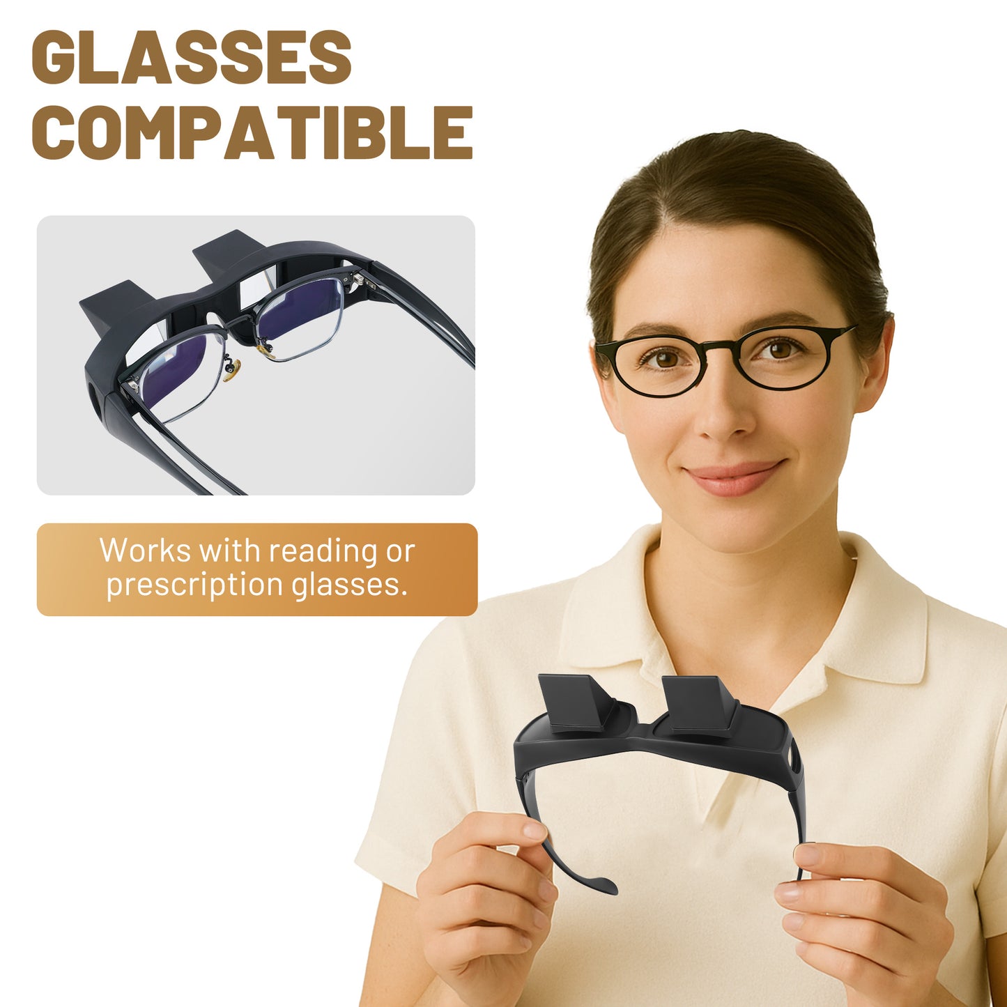 Therapy glasses eye protection for Red Light (600nm-900nm) - Goggles, Anti-Glare Prism Glasses for Reading or Relaxing During Red Light Use