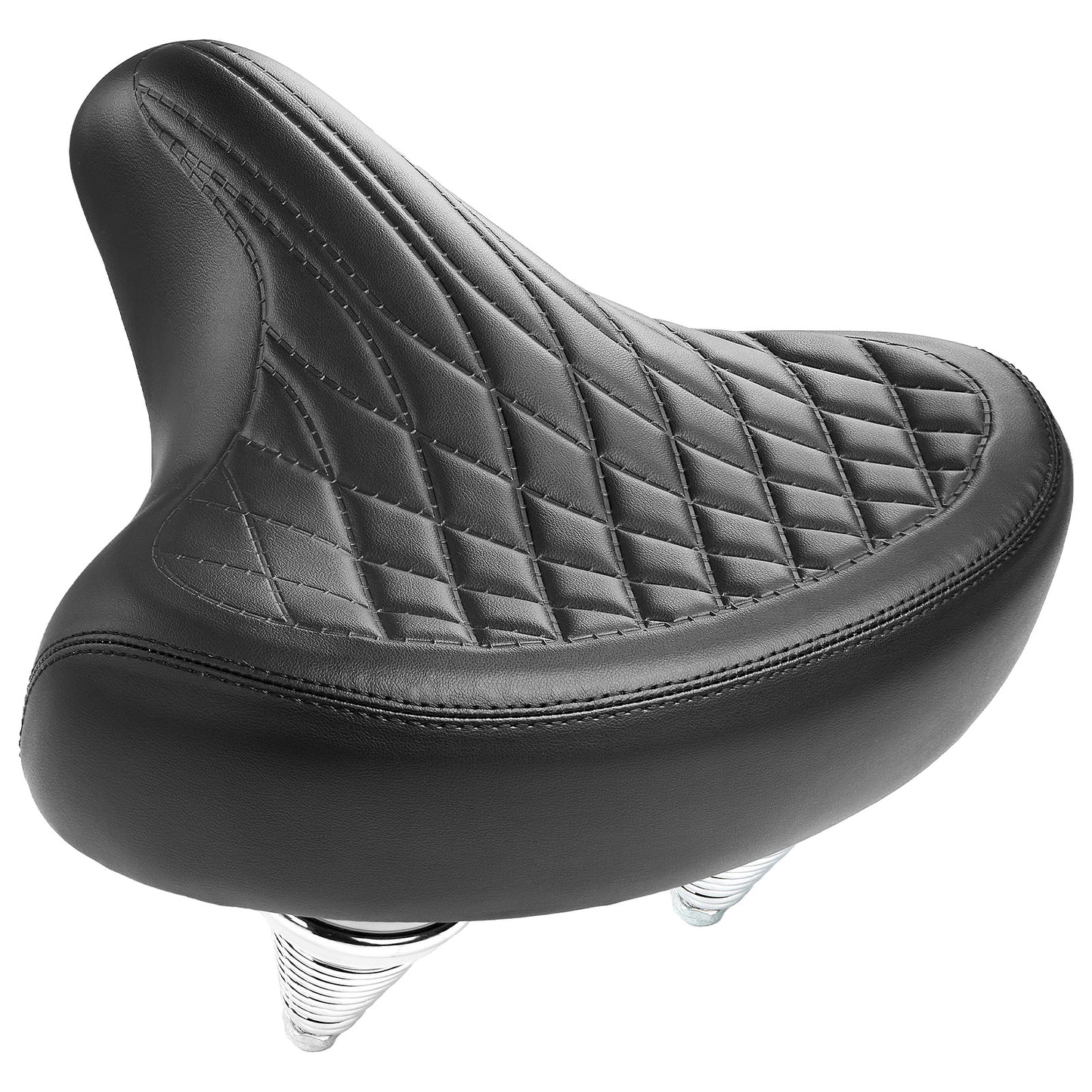 Selle Vélo Large Confort pour Homme et Femme – Style Vintage, Imperméable, Idéale pour Vélo de Ville, Cruiser et Électrique