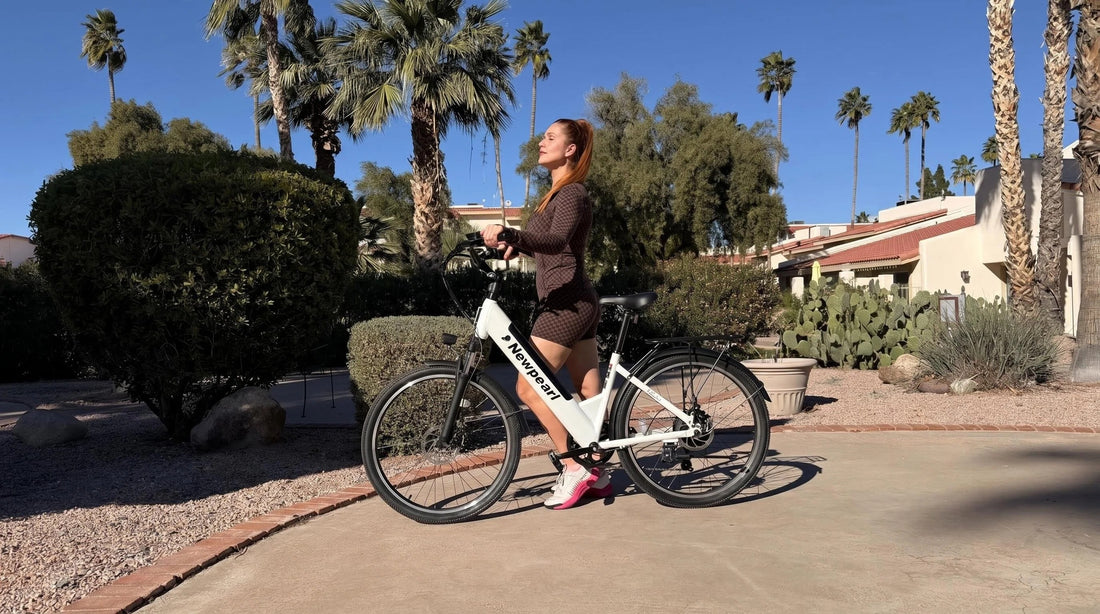 Electric Bike for Adults, 26" Step-Thru EBike