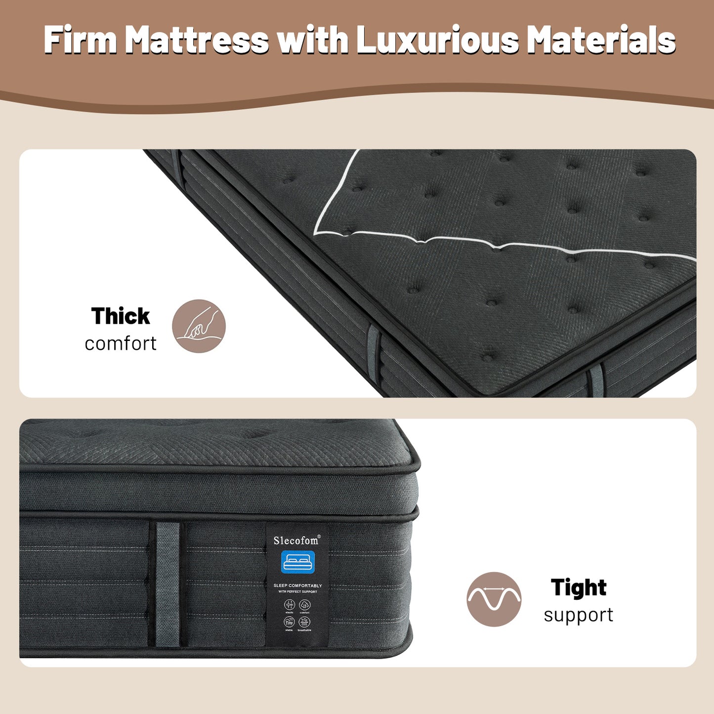 Newpearl 2025 Extra Firm Mattress 14 Inch