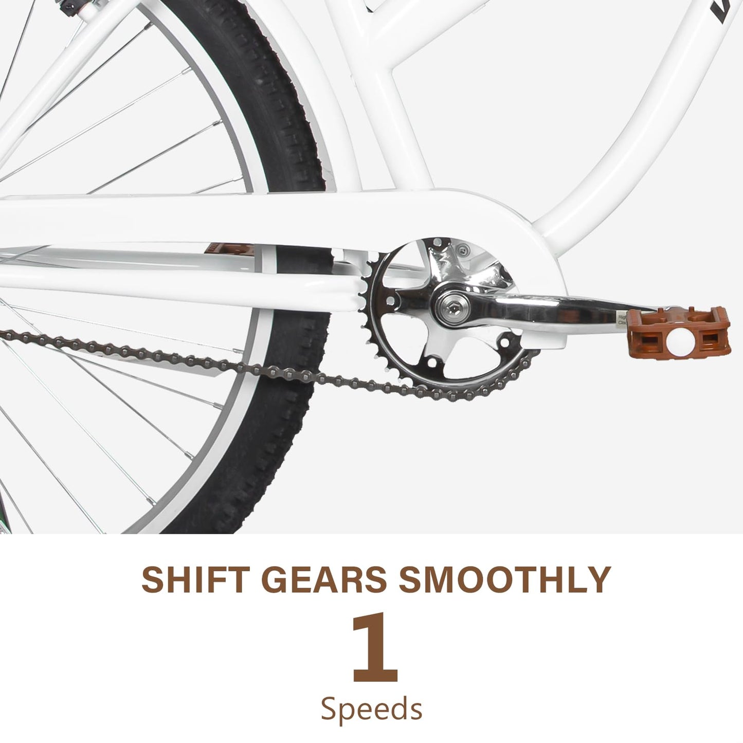 Beach Cruiser Bike, 24 & 26 inch Commuter Bicycle