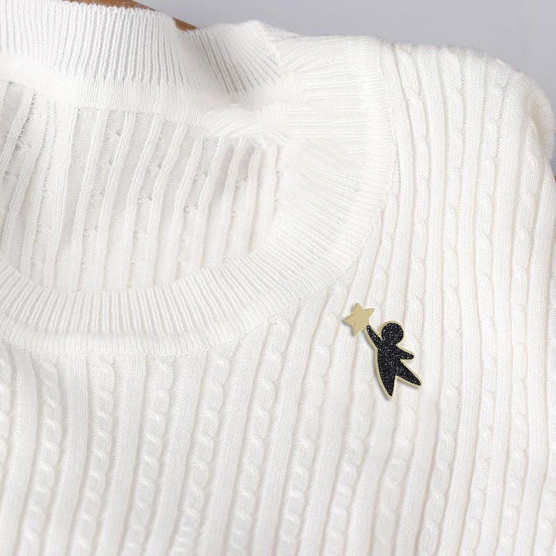 Newpearl Star Catcher Pin & Orbit Star Pin