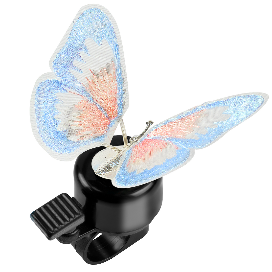 Newpearl blue butterfly bike bell for kids