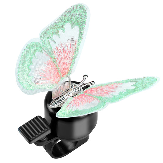 Bike Bell, Bicycle Horn for Girls, Children’s Bike Bells with Butterfly Design - Cute DIY Bicycle Bell for Girls, Crisp Sound, Easy to Install