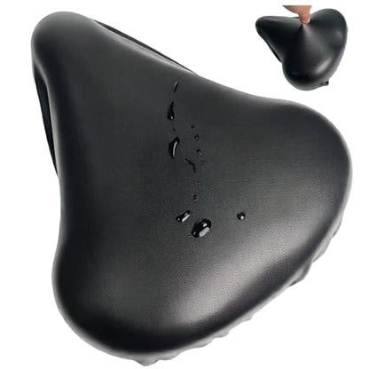 Stretch Bike Seat Cover Waterproof, PU Leather