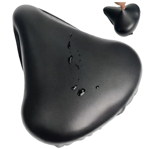 Stretch Bike Seat Cover Waterproof, PU Leather