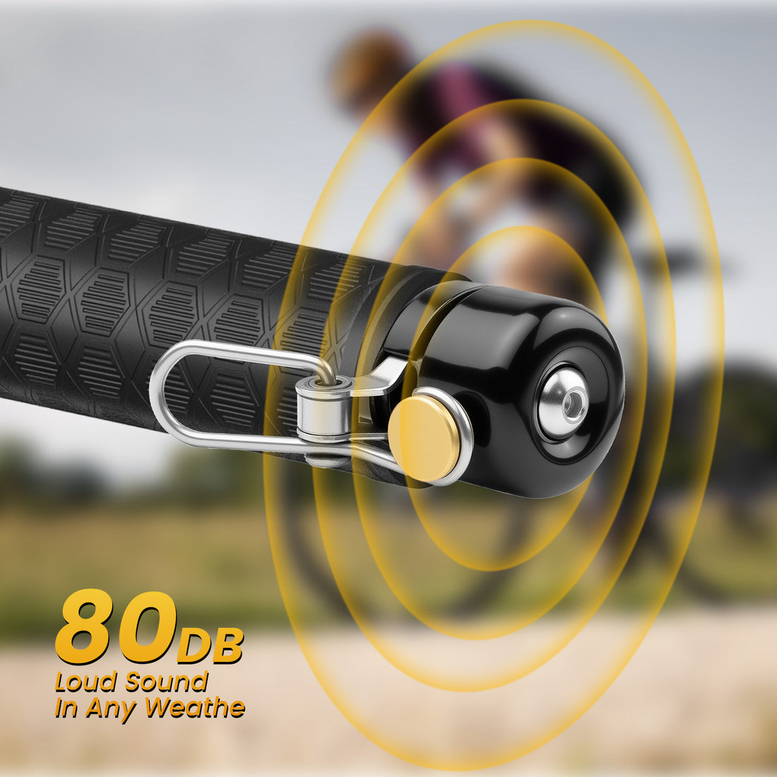 Bar End Bike Bell, 80dB