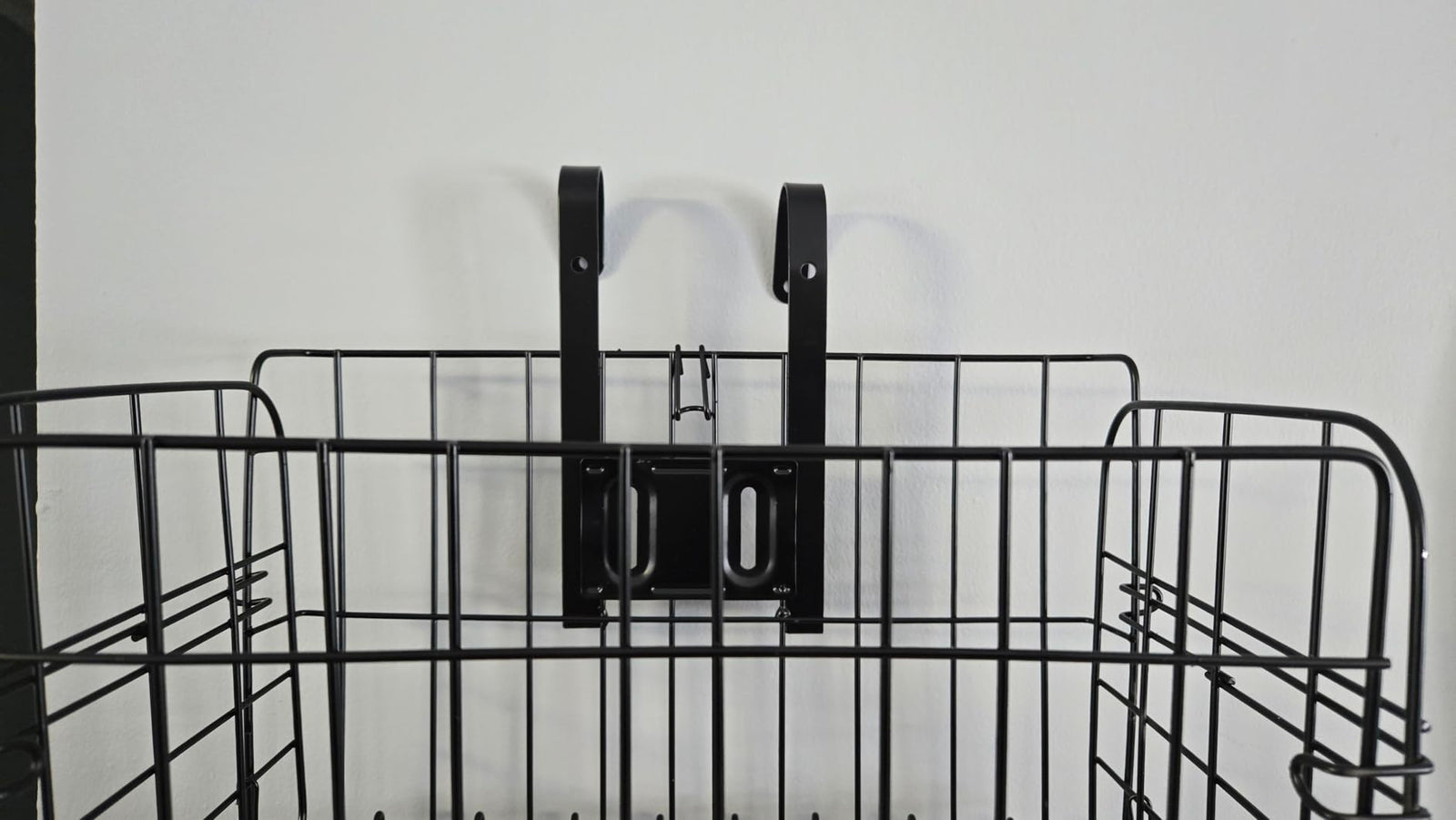 Foldable bike basket for carrying daily items