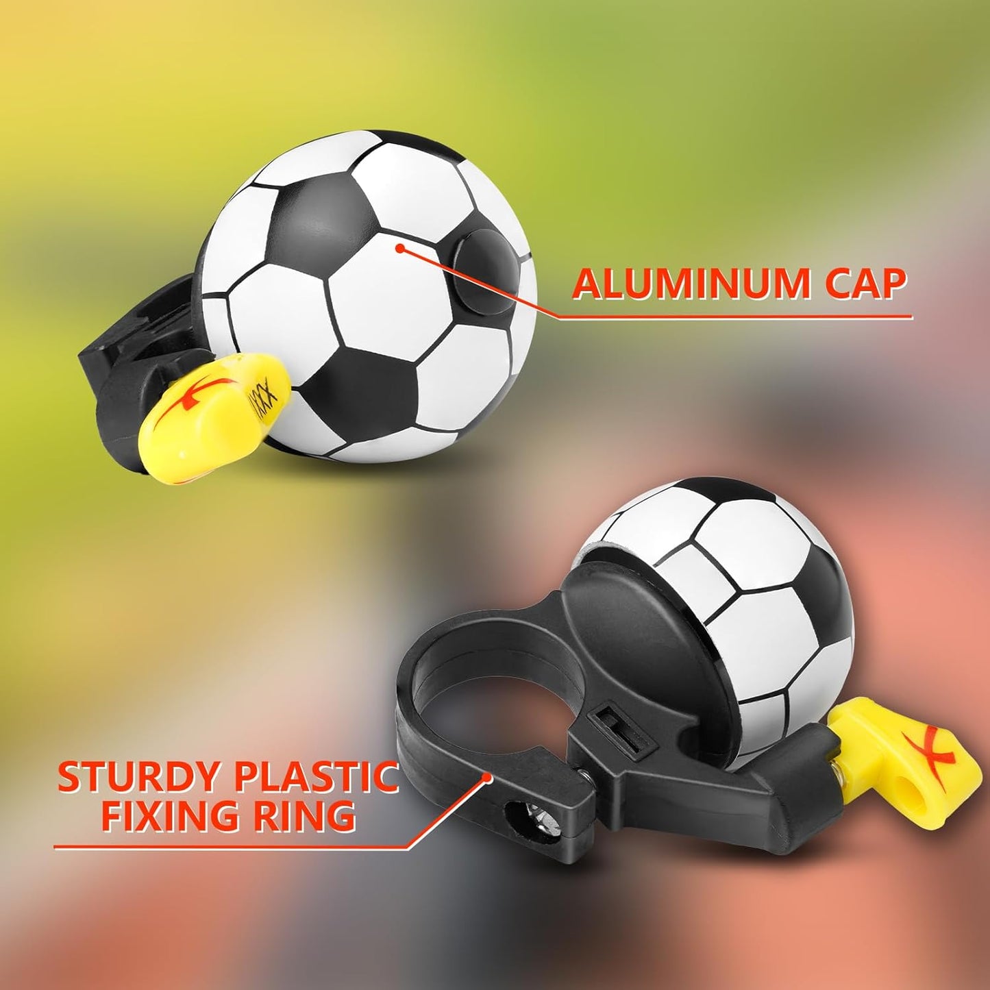 Soccer Bike Bell for Kids