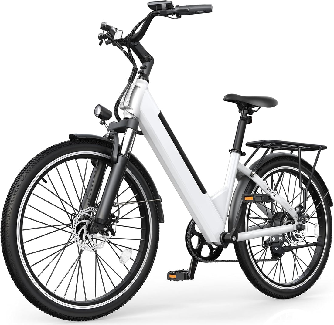 Electric Bike for Adults, 26" Step-Thru EBike
