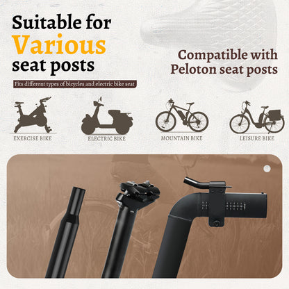 Wide Vintage Bike Seat with Steel Springs