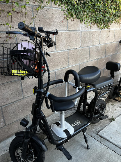 Easy install front bike basket for commuting and errands
