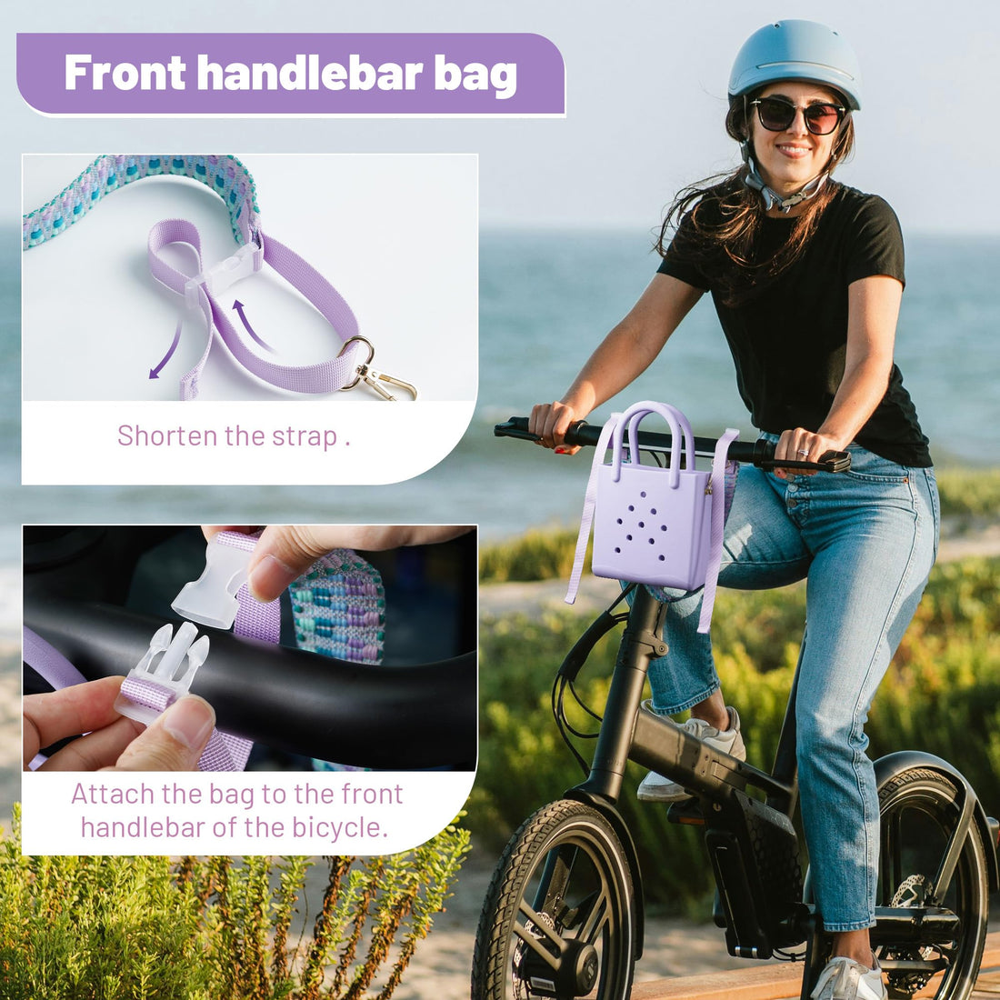 Newpearl Mini EVA Purse – Lightweight Tote with Crossbody Strap