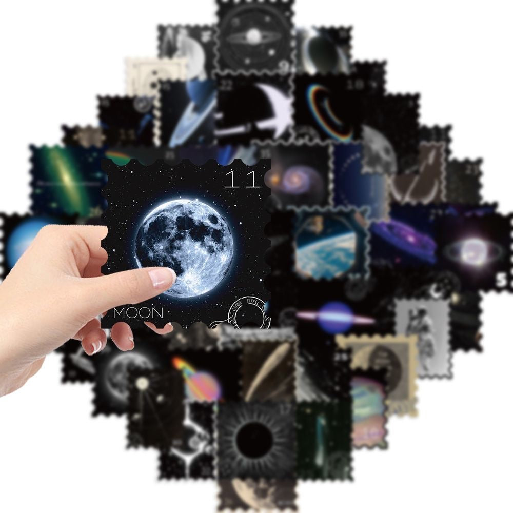 Mini universe stickers for phone cases and notebooks