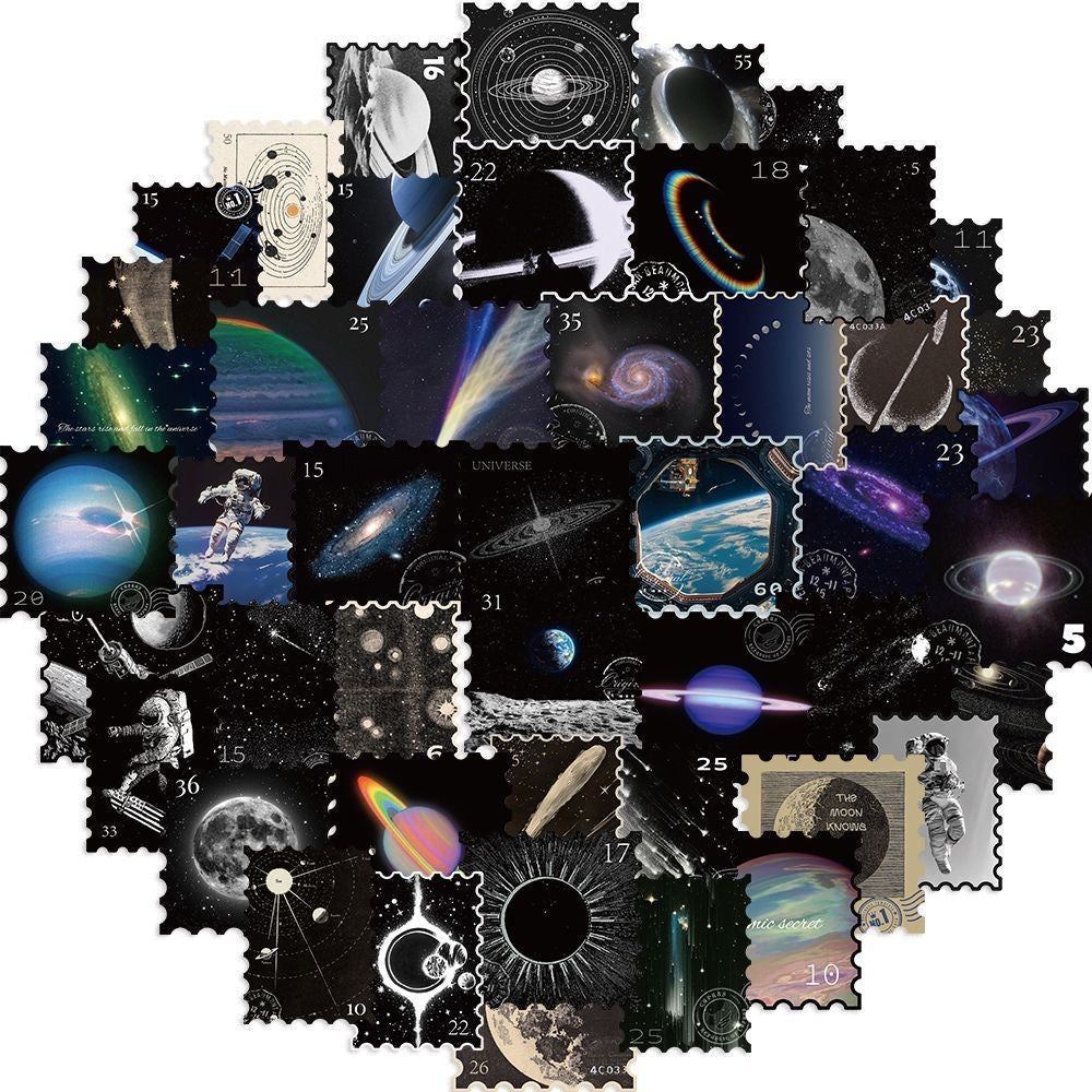 Newpearl Cosmic Sticker Set, 150 Mini Stickers