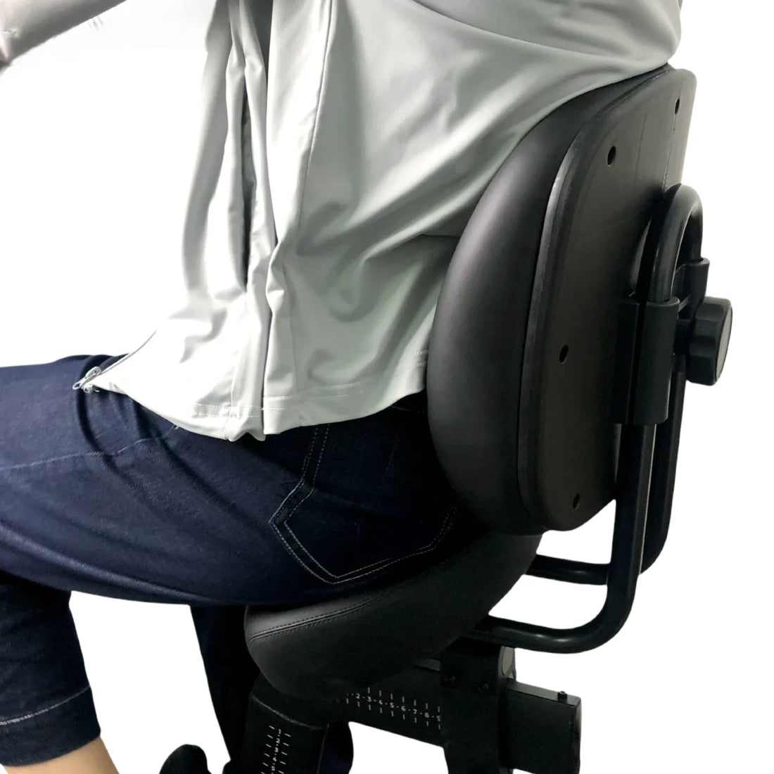 Newpearl Wide Bike Seat with Adjustable Backrest