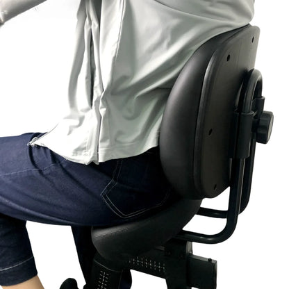 Newpearl Wide Bike Seat with Adjustable Backrest