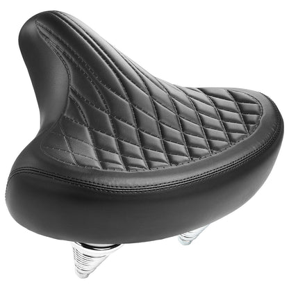 Selle Vélo Large Confort pour Homme et Femme – Style Vintage, Imperméable, Idéale pour Vélo de Ville, Cruiser et Électrique