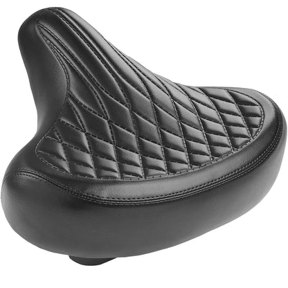 Selle Vélo Large Confort pour Homme et Femme – Style Vintage, Imperméable, Idéale pour Vélo de Ville, Cruiser et Électrique