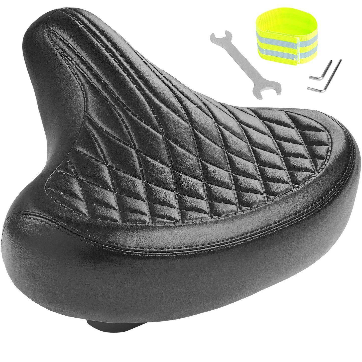 Newpearl Time Capsule Saddle - Elastomer Spring (Black)