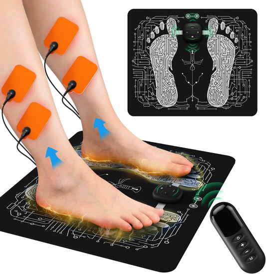 Microcurrent Foot Stimulator - Pain Relief & Recovery Device for Sore Muscles