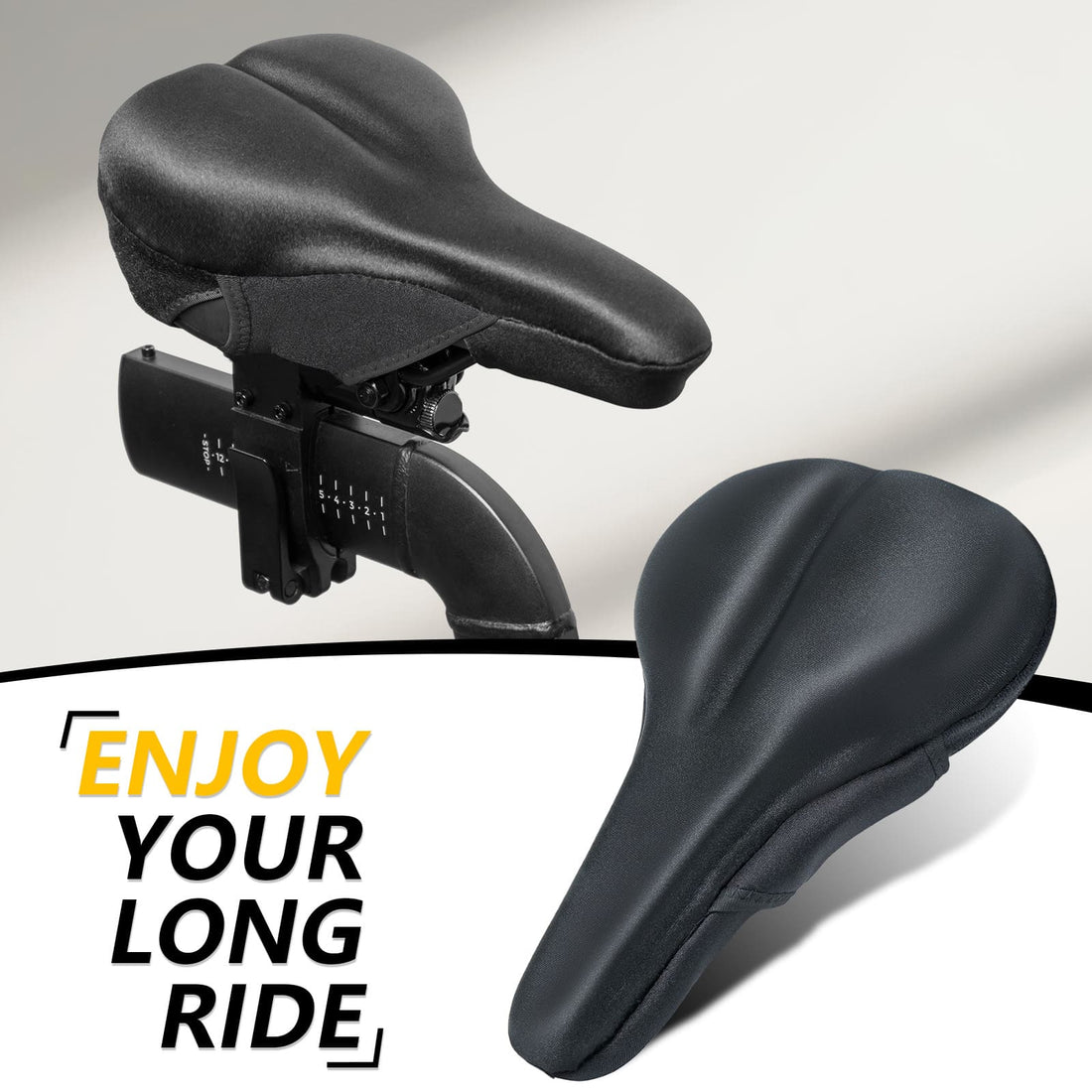 Newpearl LowNose Bike Seat Cover with Velcro Straps