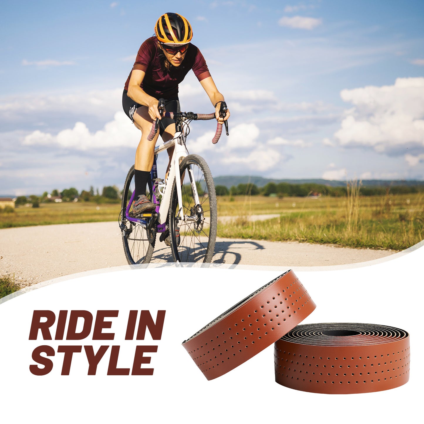 Time Capsule Bike Tape - Brown