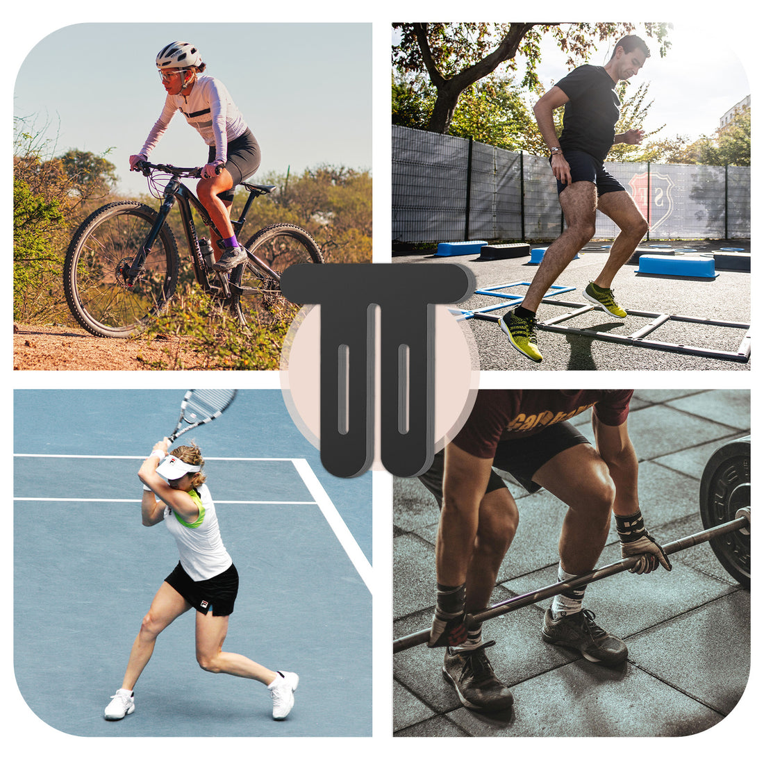 Newpearl Kinesiology Knee Tape (10-Pack)