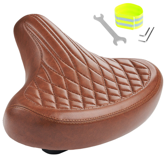 Newpearl Time Capsule Saddle - Elastomer Spring (Brown)