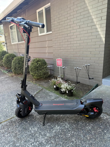 Electric Scooter with Cruise Mode, Adjustable Handlebar Height