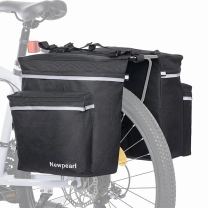 Newpearl 34L water resistant bike panniers for rear racks