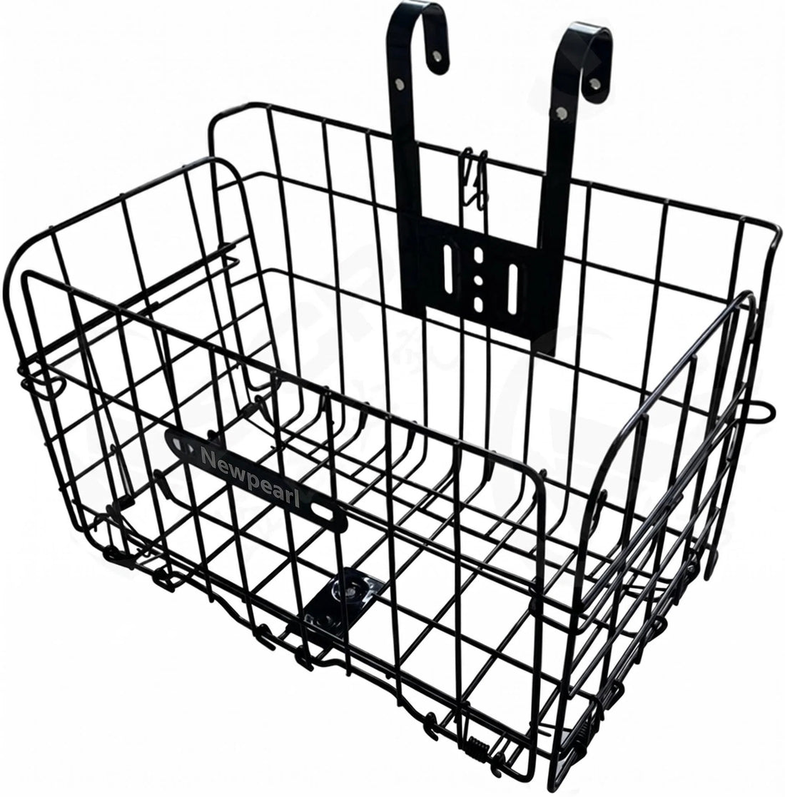 Newpearl folding bike front basket with handles