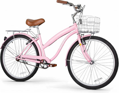 Beach Cruiser Bike, 24 & 26 inch Commuter Bicycle