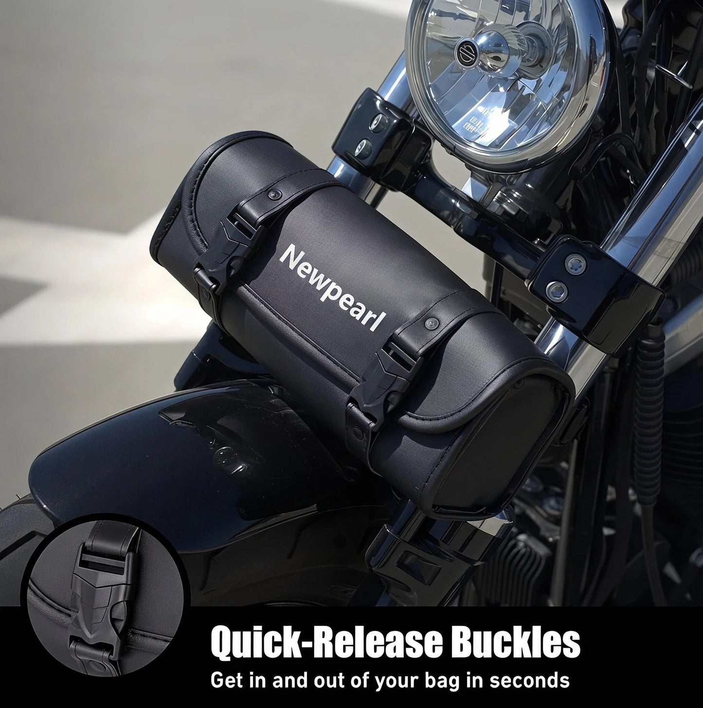 Newpearl Time Capsule Handlebar Bags