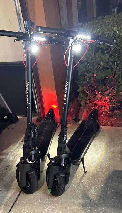Electric Scooter with Cruise Mode, Adjustable Handlebar Height