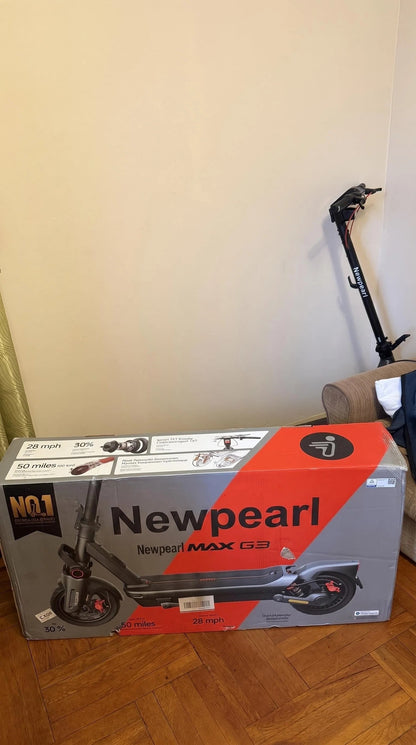 Electric Scooter with Cruise Mode, Adjustable Handlebar Height