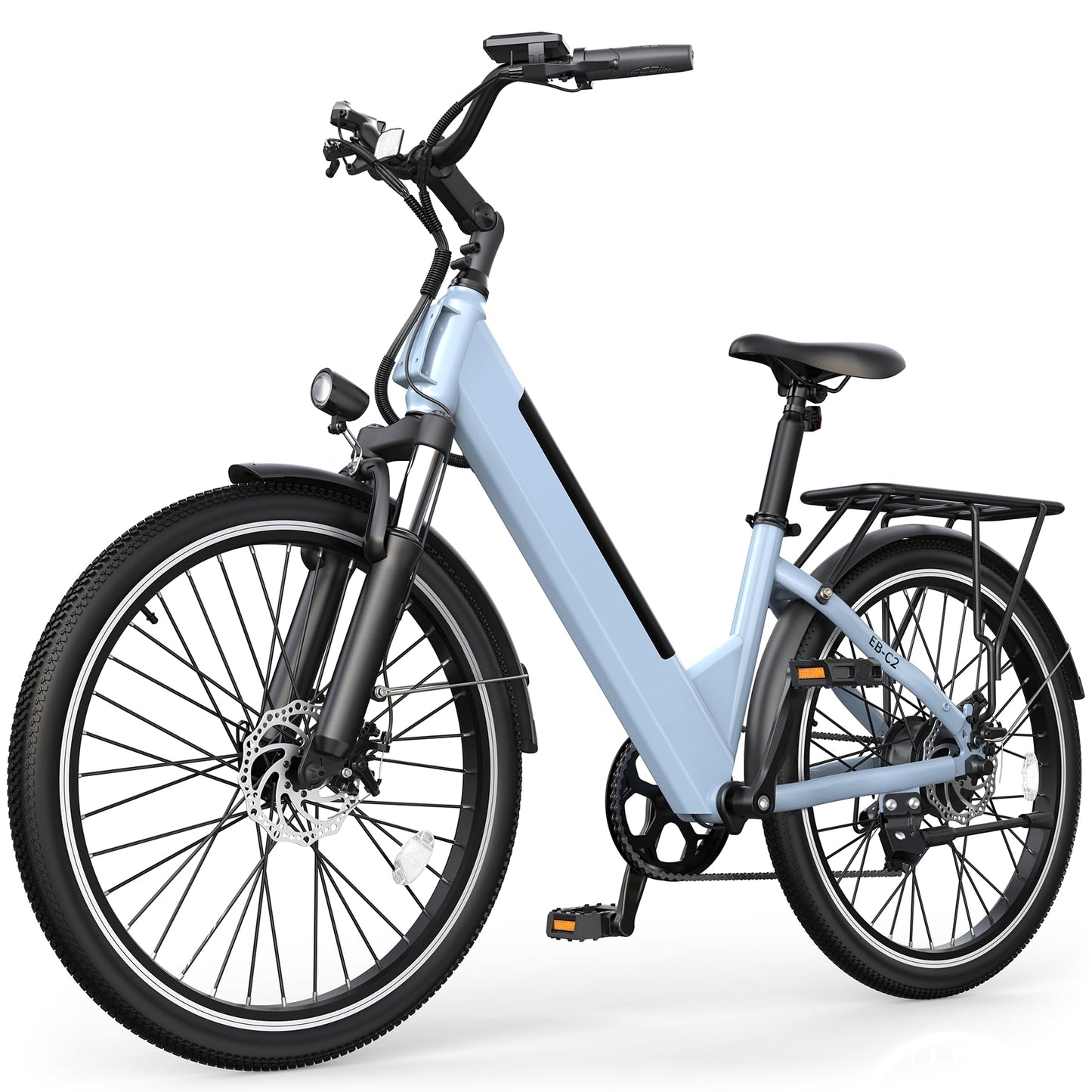 Electric Bike for Adults, 26" Step-Thru EBike