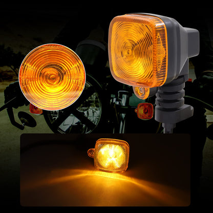 Turn Signal Lights, square 2PCS 12V LED Direction Indicator Lamp