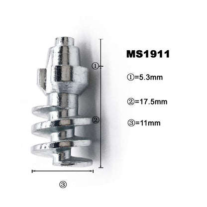 Carbide Tires Studs, 22.8mm Spikes for Tires-Security Anti-Skid Car Wheel Snow Tire Chains Studs for ATV SUV Motorcycle Loaders Tractors