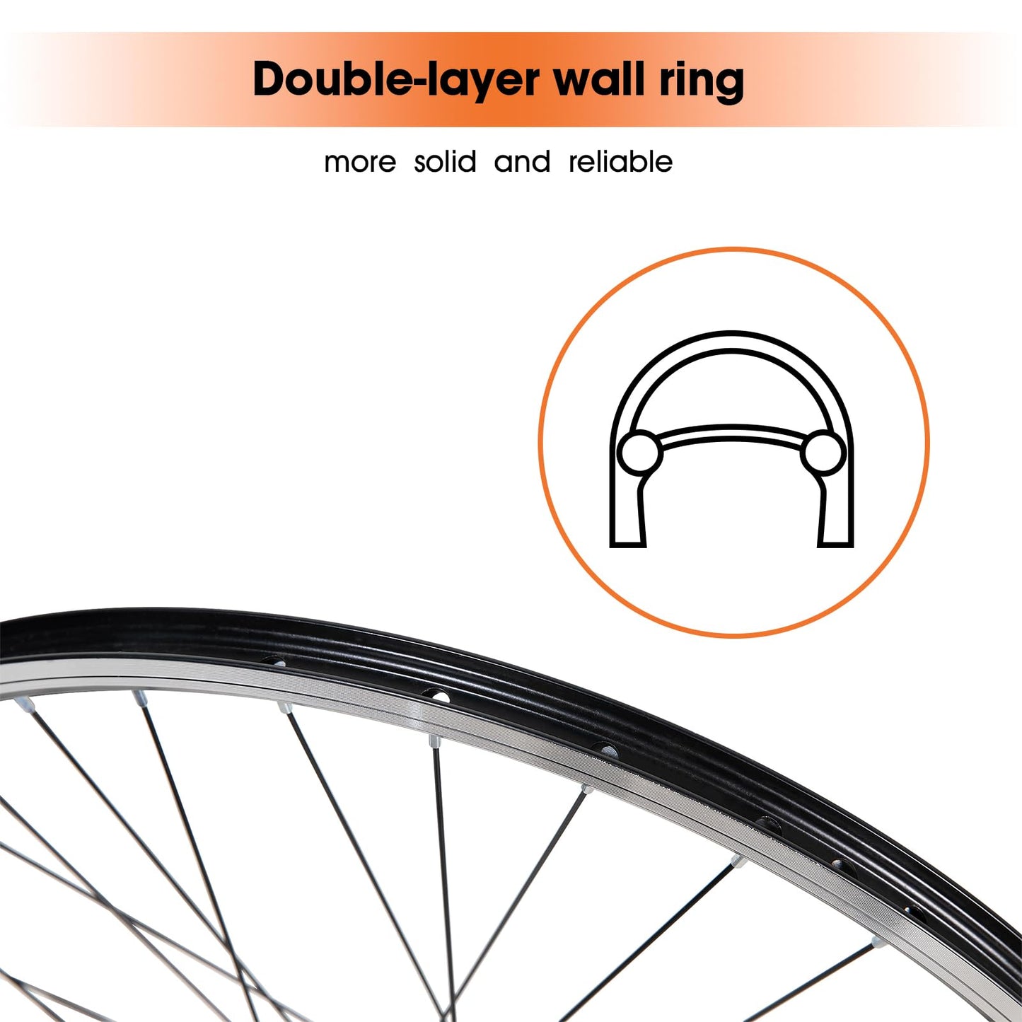 Bike Wheels for 1.75 to 2.215" Tire
