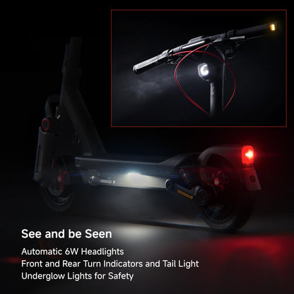 Electric Scooter, Up to 22–28 MPH, Long Range