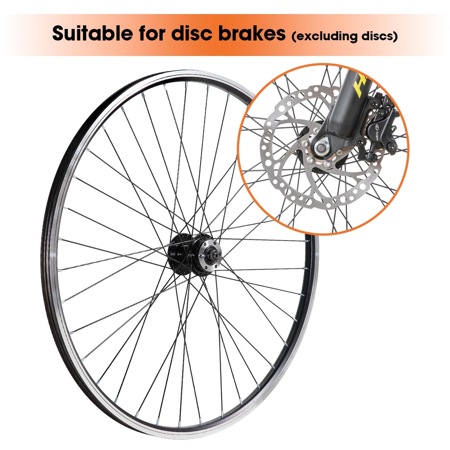 Bike Wheels for 1.75 to 2.215" Tire