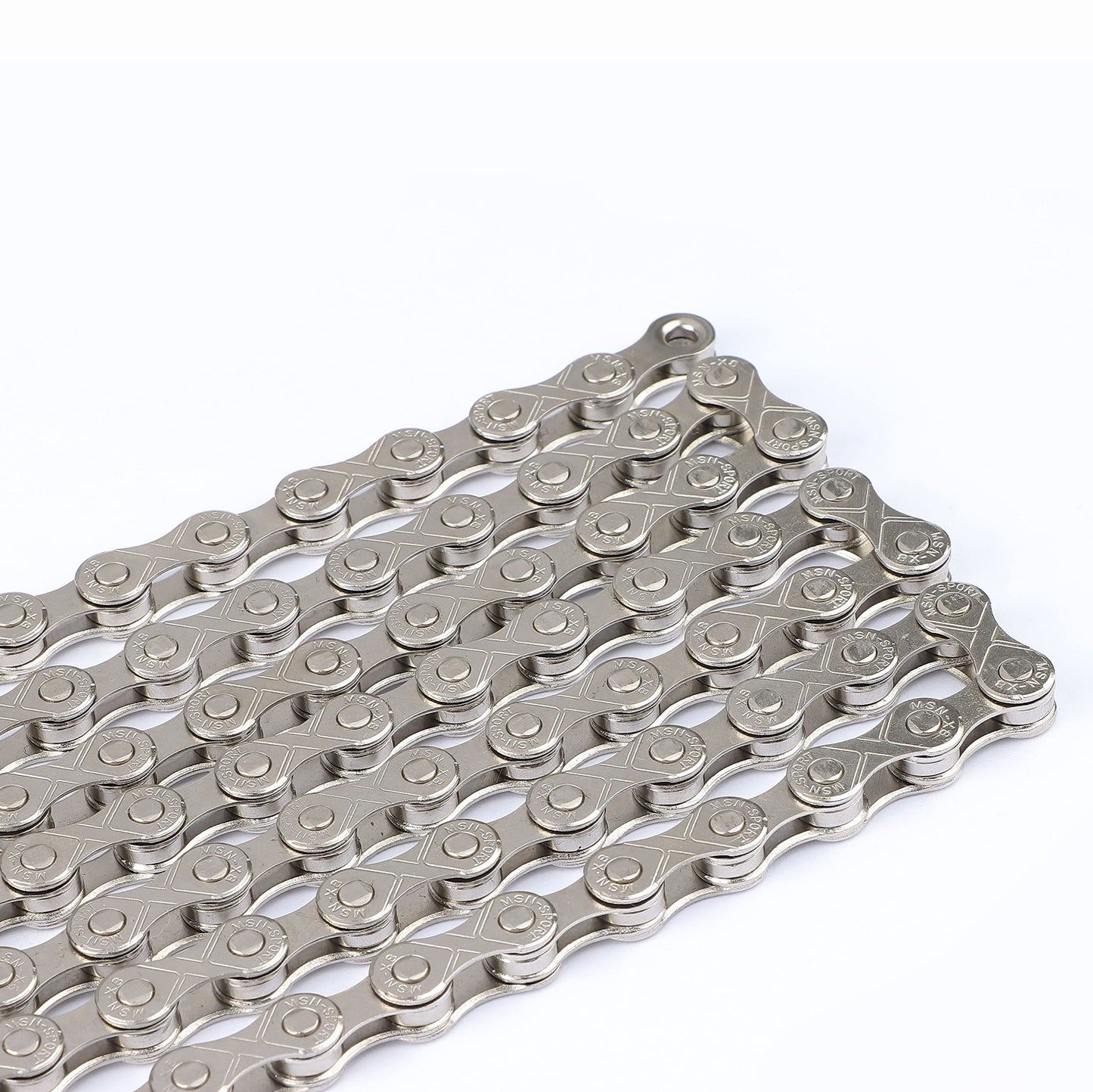 Bike Chain 6/7/8-Speed,Bicycle Chain 1/2x3/32 Inch,Special Steel for Road Mountain Racing Cycling