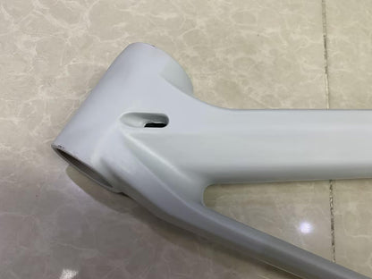 Mountain Bike Frame, Magnesium Alloy Bicycle Frame in White, DIY Compatible