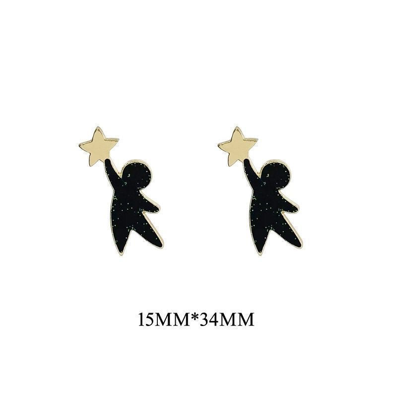 Star Catcher & Orbit Star Enamel Pins