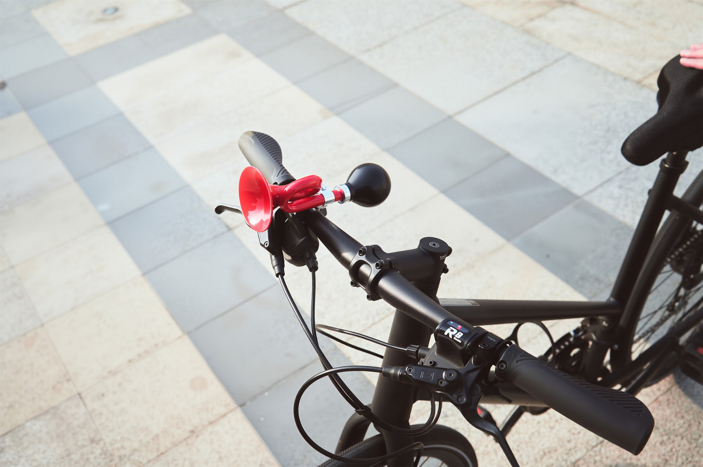 Time Capsule Red Bike Bell, Bike Horn