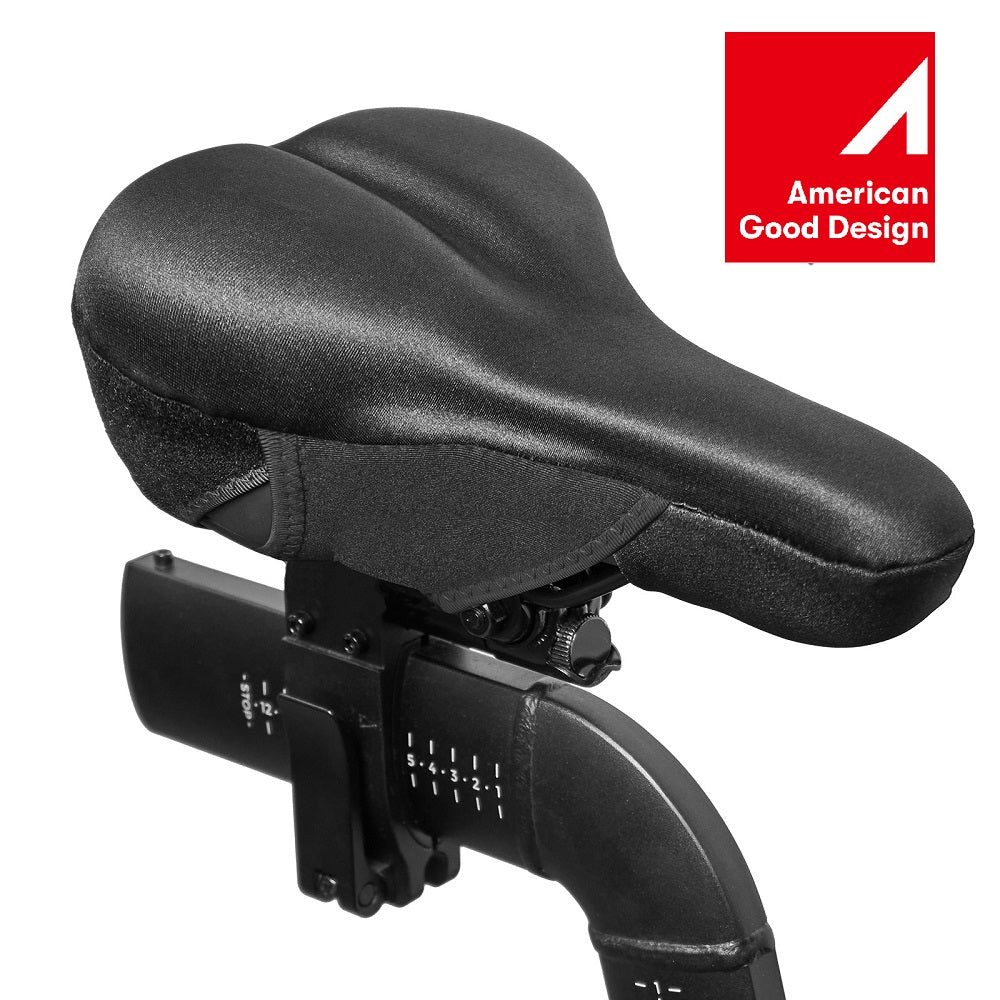 Newpearl LowNose gel bike seat cover with Velcro straps